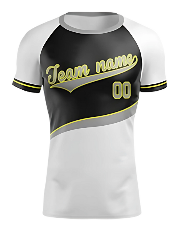Men Baseball Compression Jersey Sublimation)